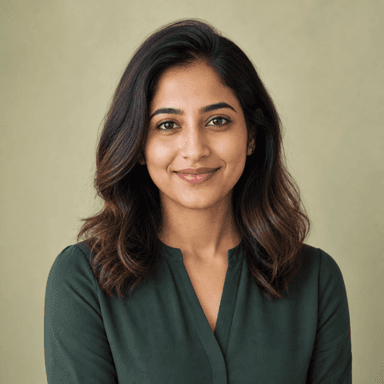 Maya Rao, fictional demo profile